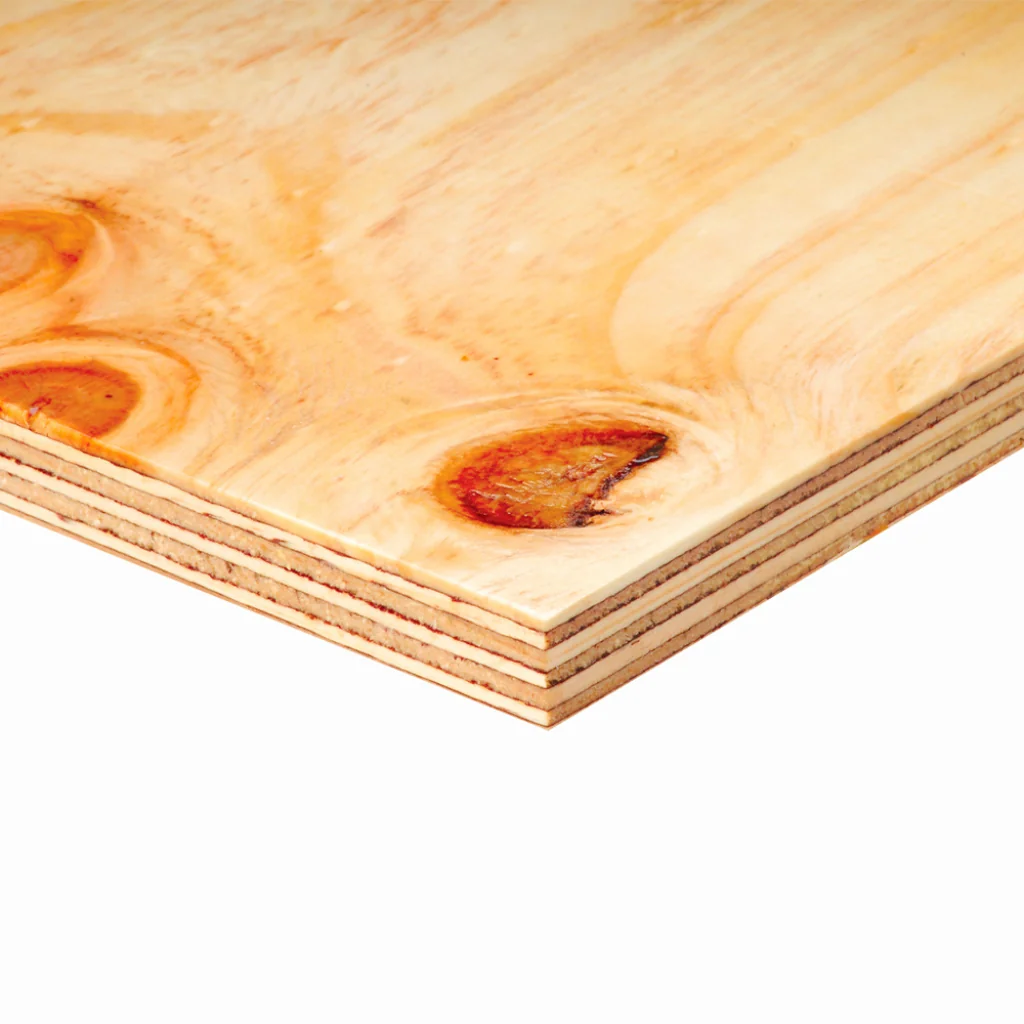 Terciado dimensionado de alta calidad, ideal para proyectos de construcción y fabricación de muebles, disponible en Ferrenova.