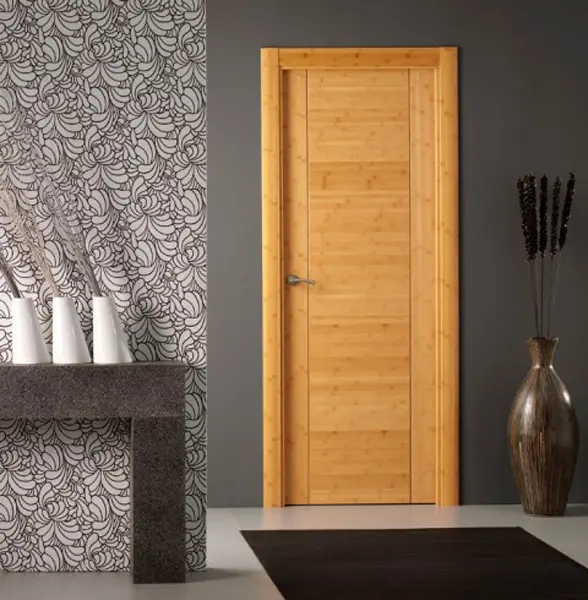 Enchape para puertas de madera